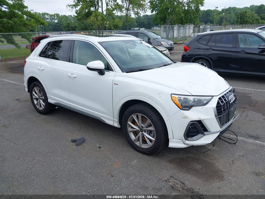 2022 Audi Q3 Premium 45 Tfsi S Line Quattro Tiptronic VIN: WA1DECF37N1085453 Lot: 45665035