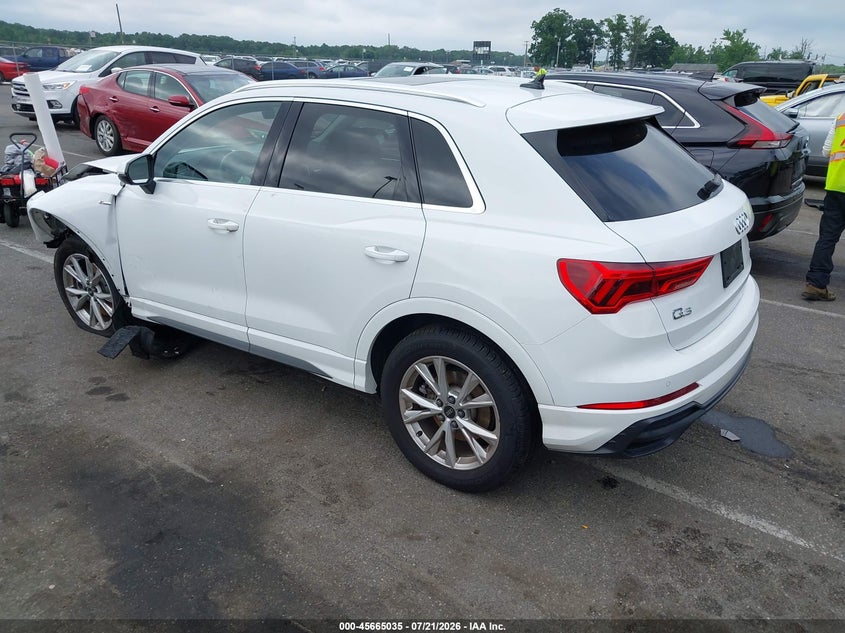 2022 Audi Q3 Premium 45 Tfsi S Line Quattro Tiptronic VIN: WA1DECF37N1085453 Lot: 45665035