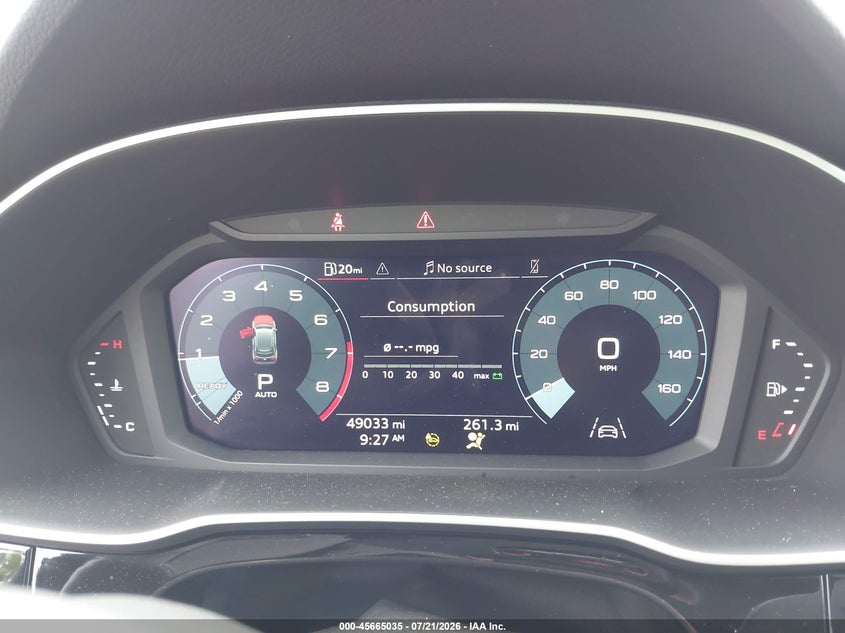 2022 Audi Q3 Premium 45 Tfsi S Line Quattro Tiptronic VIN: WA1DECF37N1085453 Lot: 45665035