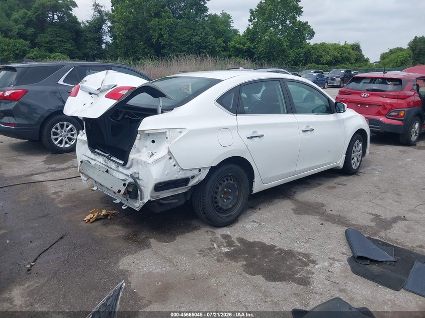 2018 Nissan Sentra S VIN: 3N1AB7AP6JY211670 Lot: 45665045