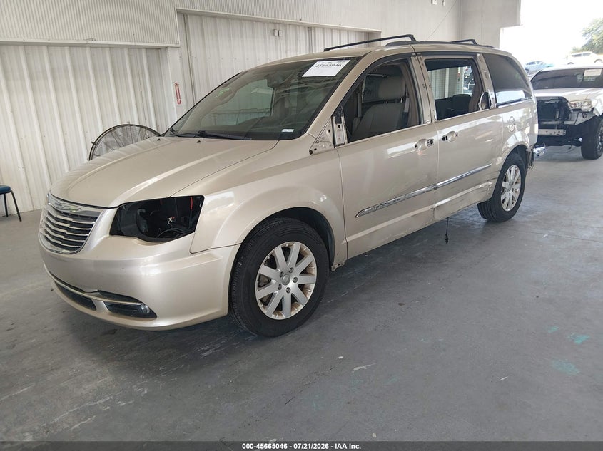 Vin: 2c4rc1bg5fr514178, lot: 46163618, chrysler town & country touring 20152