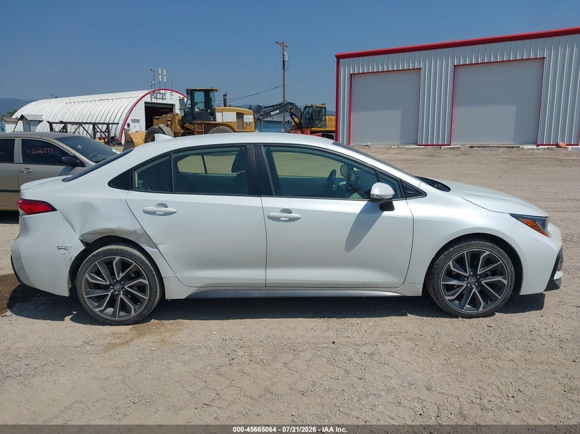 2022 Toyota Corolla Se VIN: JTDS4MCE2NJ081841 Lot: 45665064