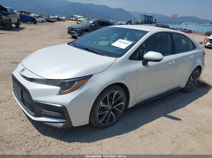 2022 Toyota Corolla Se VIN: JTDS4MCE2NJ081841 Lot: 45665064