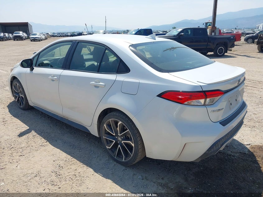 2022 Toyota Corolla Se VIN: JTDS4MCE2NJ081841 Lot: 45665064