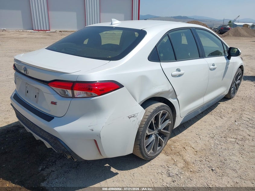 2022 Toyota Corolla Se VIN: JTDS4MCE2NJ081841 Lot: 45665064