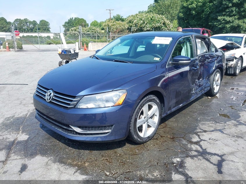 2014 VOLKSWAGEN PASSAT SEDAN 1.8L I-4 DI, DOHC, VVT, TURBO, 170HP