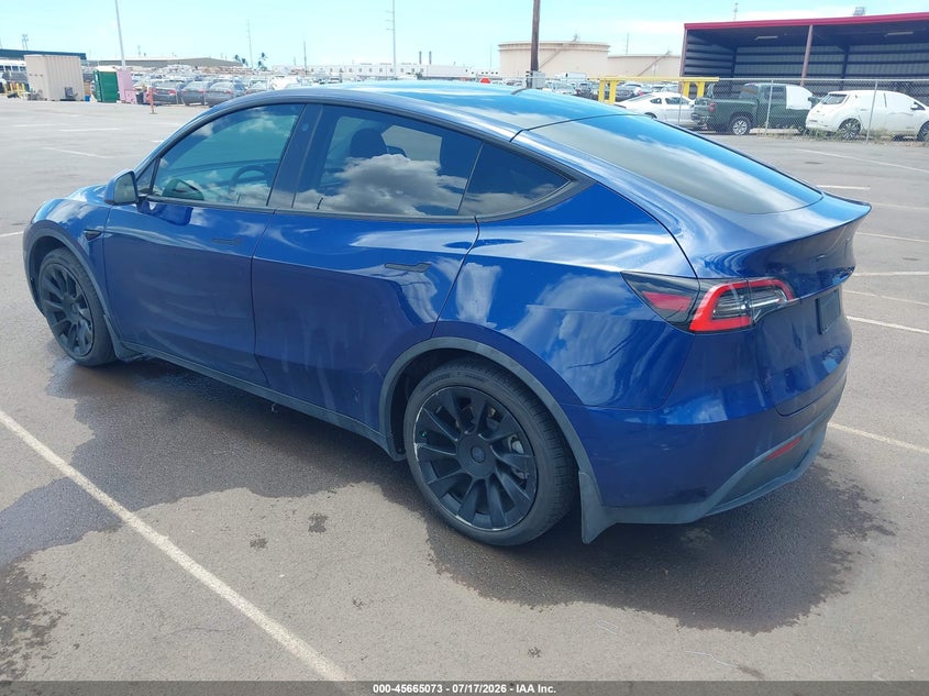 Vin: 5yjygaed7mf115900, lot: 46163645, tesla model y performance dual motor all-wheel drive/standard range rear-wheel drive 20213