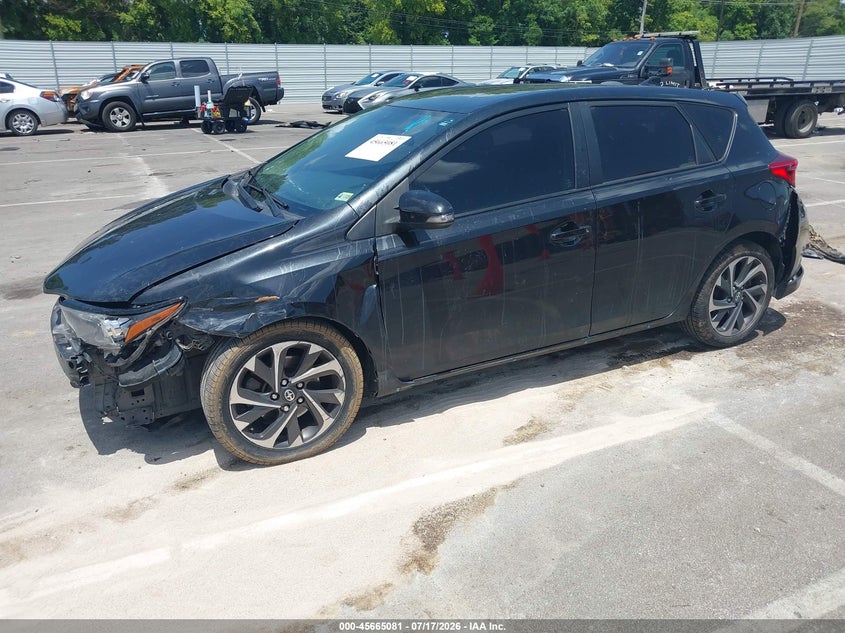 Vin: jtnkarje6gj505948, lot: 46163653, scion im 20162
