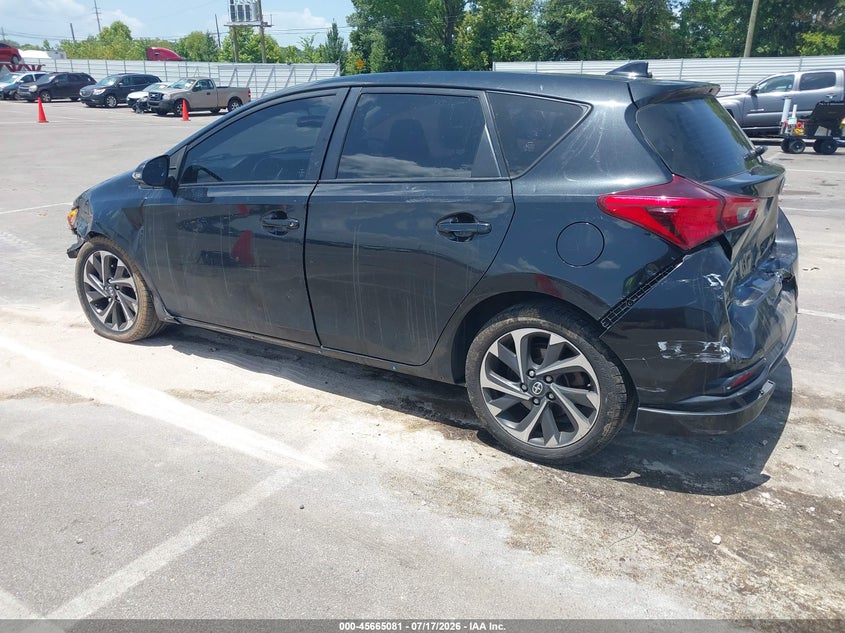 Vin: jtnkarje6gj505948, lot: 46163653, scion im 20163