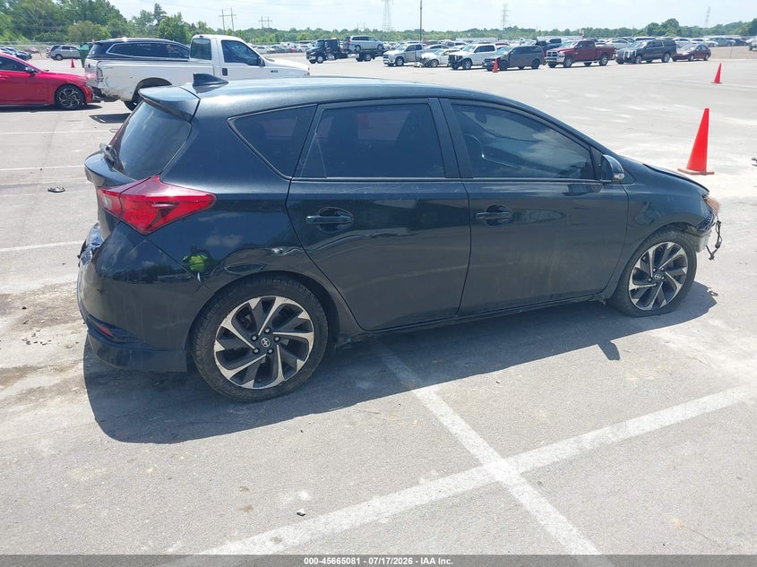 Vin: jtnkarje6gj505948, lot: 46163653, scion im 20164