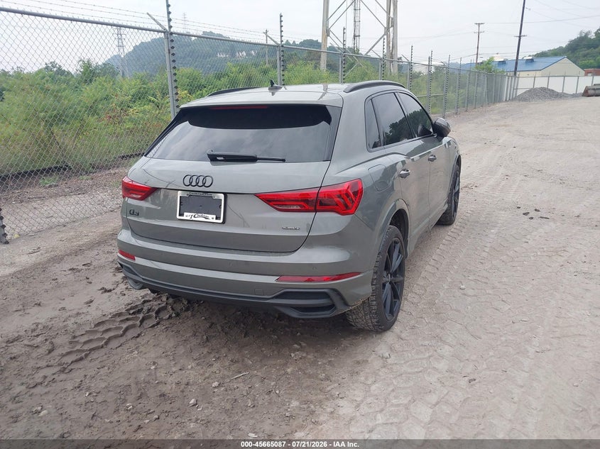 Vin: wa1eecf35r1176702, lot: 46163660, audi q3 premium plus 45 tfsi s line quattro tiptronic 20244