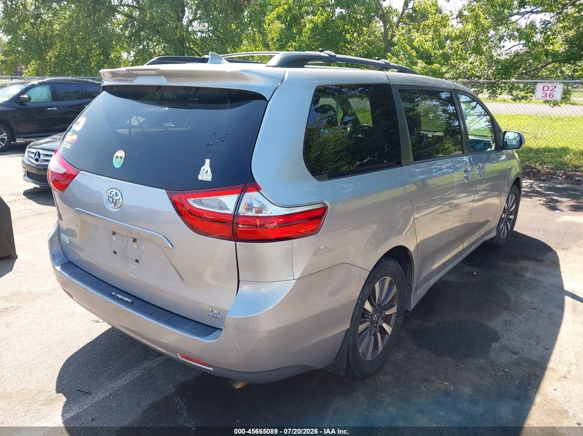 TOYOTA SIENNA 2018 VIN 5TDJZ3DC3JS204922