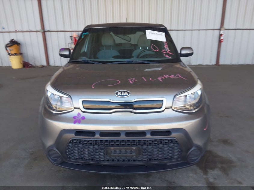 2014 Kia Soul + VIN: KNDJP3A54E7033934 Lot: 45665095