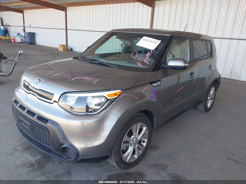 2014 Kia Soul + VIN: KNDJP3A54E7033934 Lot: 45665095
