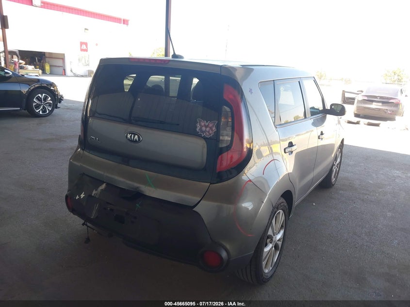 2014 Kia Soul + VIN: KNDJP3A54E7033934 Lot: 45665095