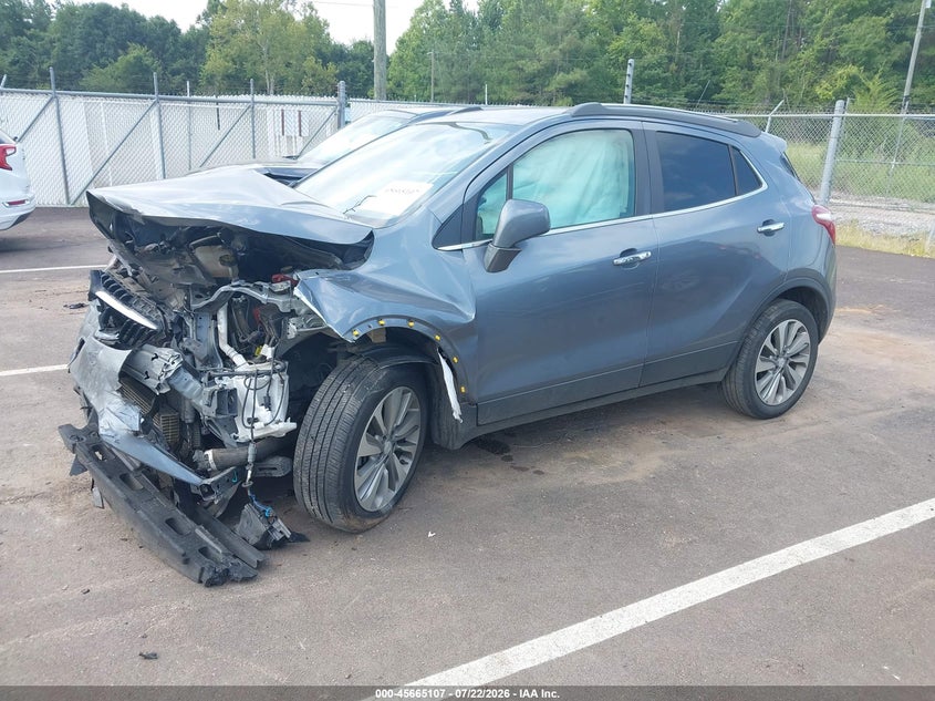 Vin: kl4cjasb8lb051201, lot: 46163679, buick encore fwd preferred 20202