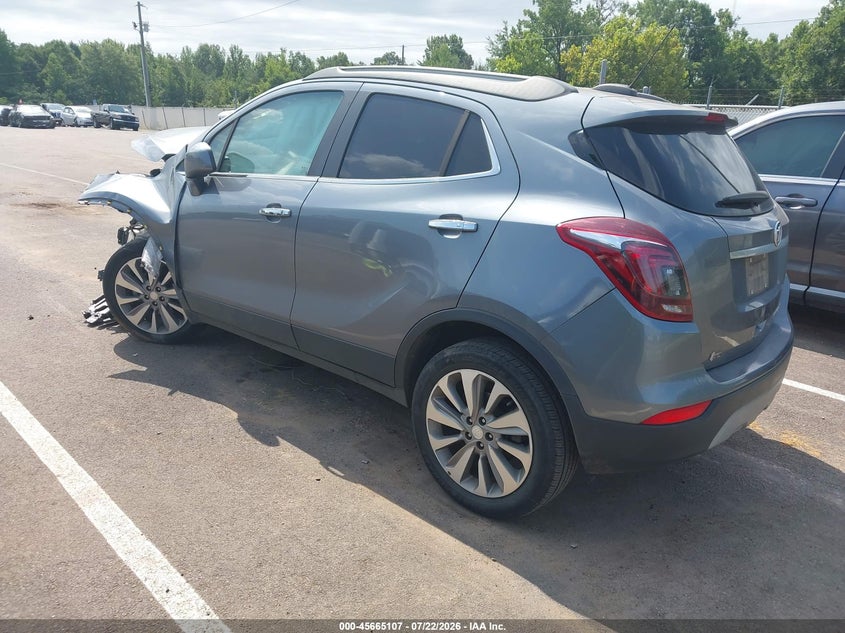 Vin: kl4cjasb8lb051201, lot: 46163679, buick encore fwd preferred 20203