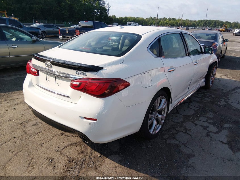 2019 INFINITI Q70L auction photo 4