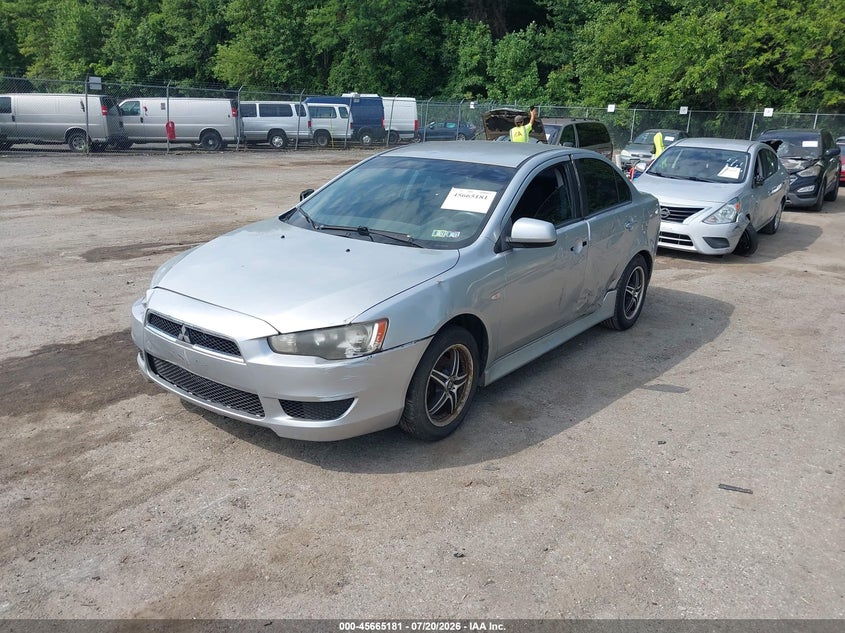 Vin: ja32u2fu8cu021533, lot: 46163753, mitsubishi lancer es 20122