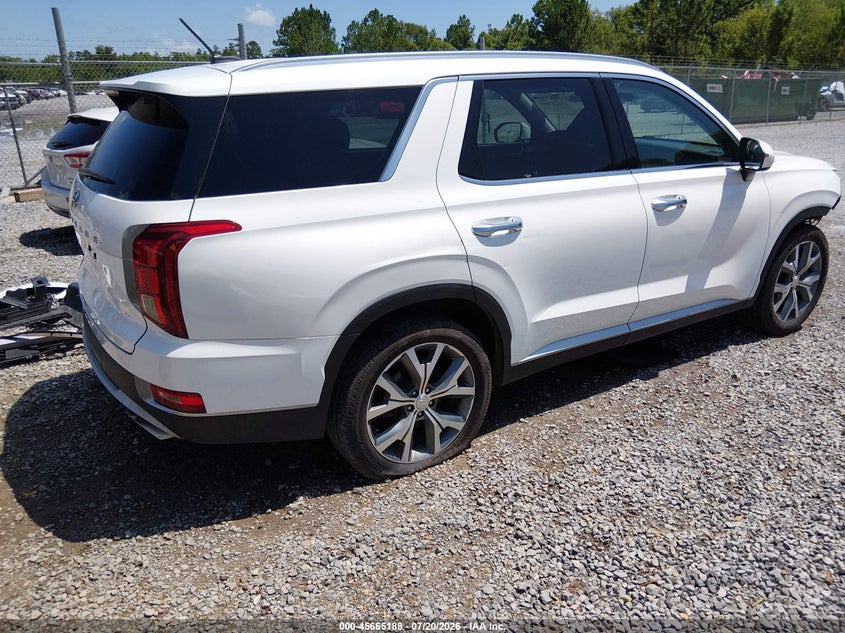 2021 Hyundai Palisade Sel VIN: KM8R34HE1MU195803 Lot: 45665188