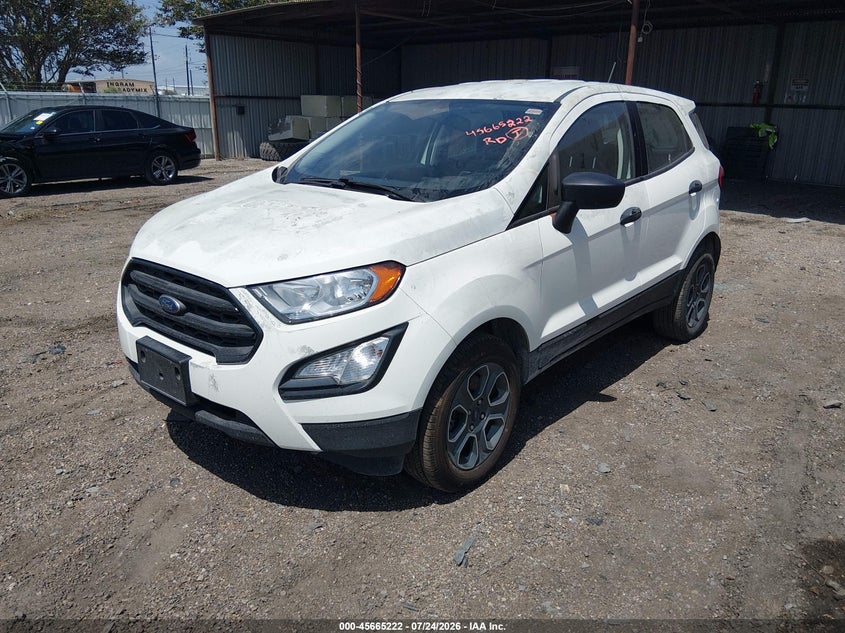 Vin: maj6s3fl8nc467007, lot: 46163796, ford ecosport s 20222