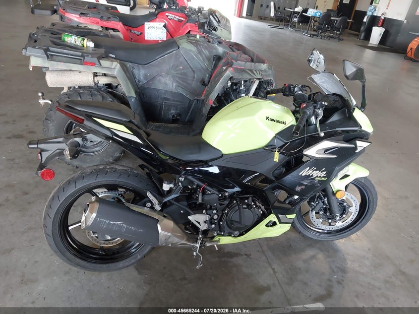 2026 Kawasaki Ex500 VIN: ML5EXGG10TDA92617 Lot: 45665244