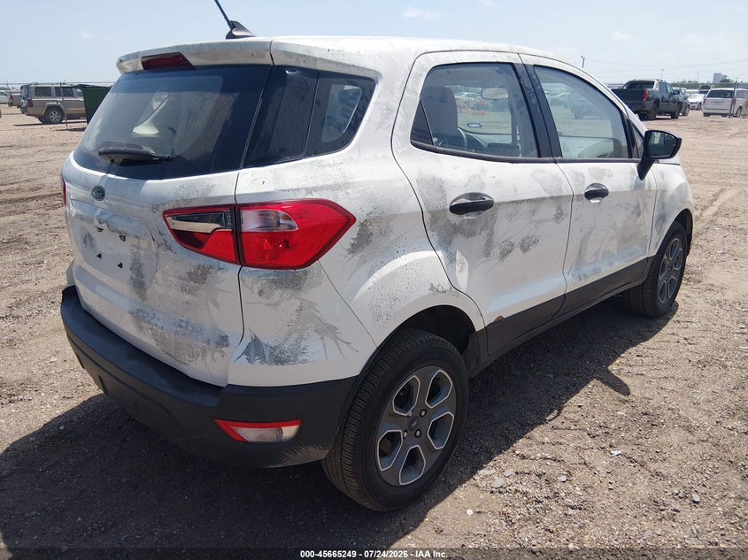 Vin: maj6s3fl8nc467038, lot: 46163821, ford ecosport s 20224