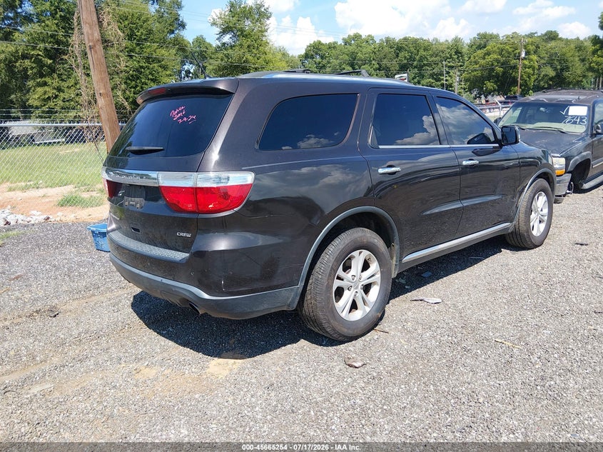 Vin: 1c4rdhdg8dc535325, lot: 46163826, dodge durango crew 20134