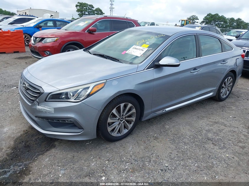 2015 HYUNDAI SONATA auction photo 2