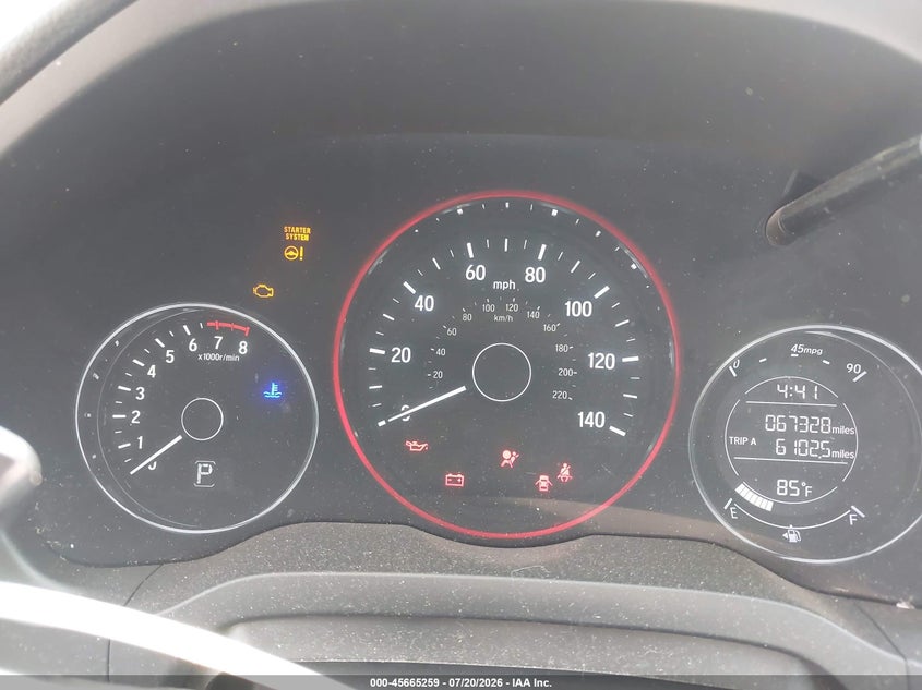 2016 HONDA HR-V auction photo 7