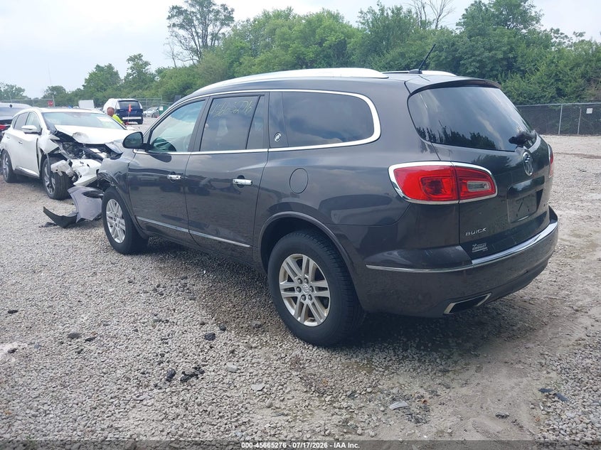 Vin: 5gakrakd1fj251540, lot: 46163848, buick enclave convenience 20153