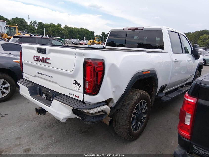 2020 GMC Sierra 2500Hd 4Wd Standard Bed At4 VIN: 1GT49PEY2LF335762 Lot: 45665279