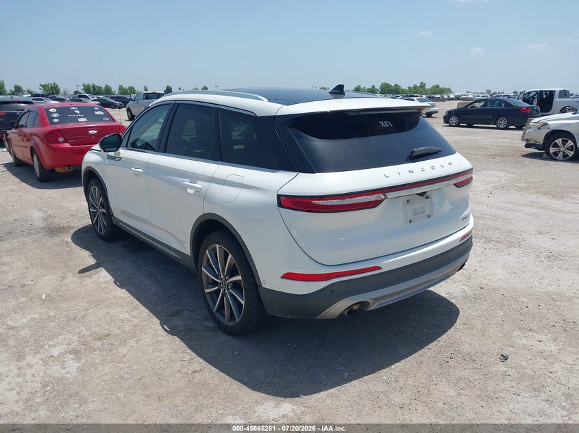 Vin: 5lmcj2dhxlul05985, lot: 46163854, lincoln corsair reserve 20203