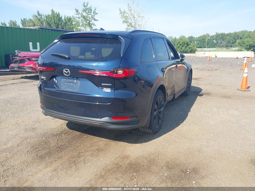 Vin: jm3kkcha1s1245086, lot: 46163864, mazda cx-90 phev premium sport 20254