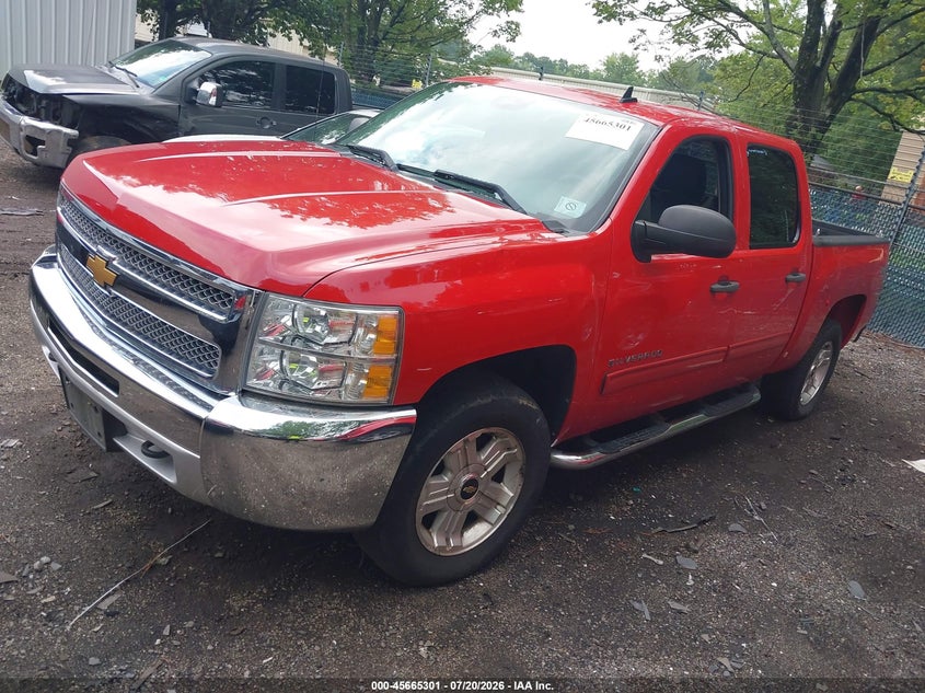 2013 Chevrolet Silverado, Звичайний знос, IAAI, VIN 3GCPKSE74DG249767 — фото 2