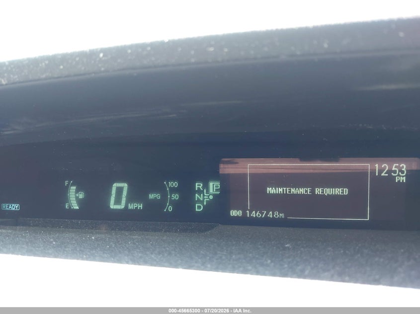 2013 Toyota Prius Three VIN: JTDKN3DUXD5541395 Lot: 45665300