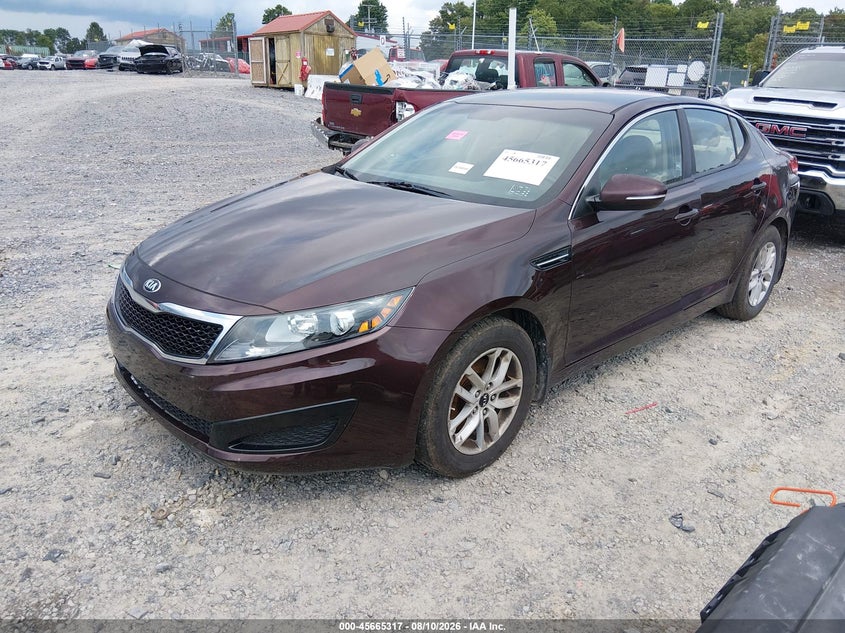 Vin: knagm4a78b5171412, lot: 46163889, kia optima lx 20112