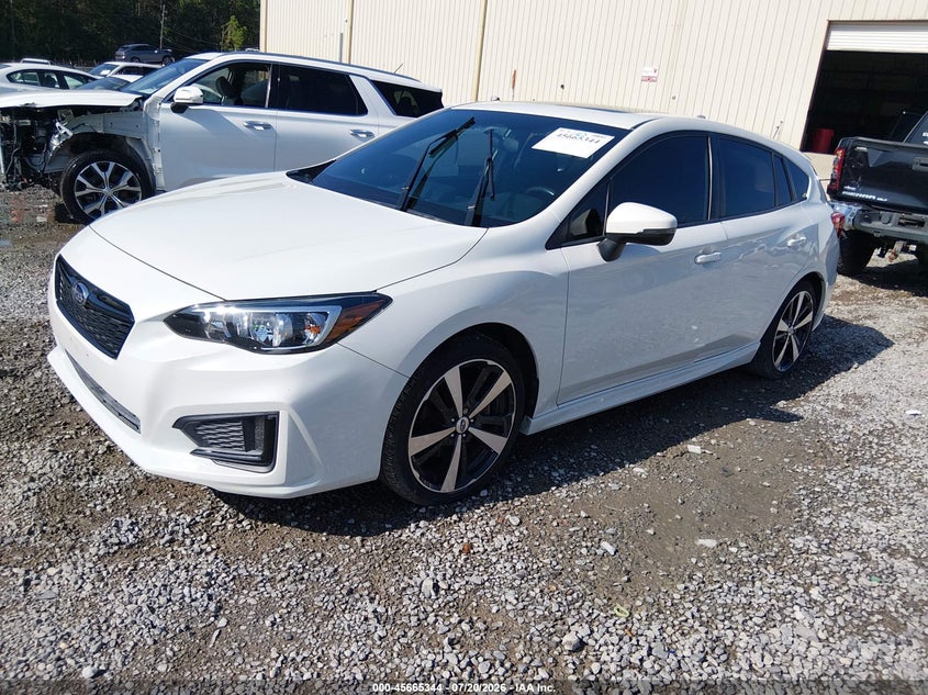 Vin: 4s3gtal6xj3707585, lot: 46163916, subaru impreza 2.0i sport 20182