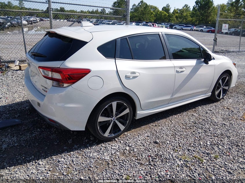 Vin: 4s3gtal6xj3707585, lot: 46163916, subaru impreza 2.0i sport 20184