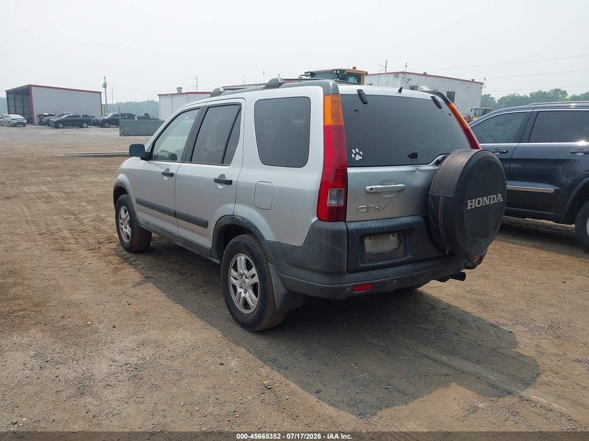 2002 HONDA CR-V SPORT UTILITY VEHICLE 2.4L I-4 DOHC, VVT, 160HP