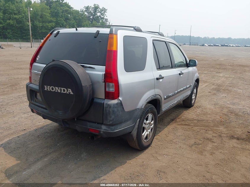 2002 HONDA CR-V SPORT UTILITY VEHICLE 2.4L I-4 DOHC, VVT, 160HP