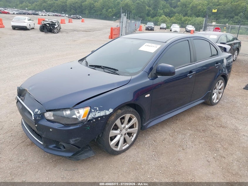 Vin: ja32u8fw5eu002557, lot: 46163945, mitsubishi lancer gt 20142