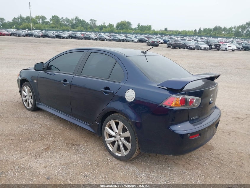 Vin: ja32u8fw5eu002557, lot: 46163945, mitsubishi lancer gt 20143