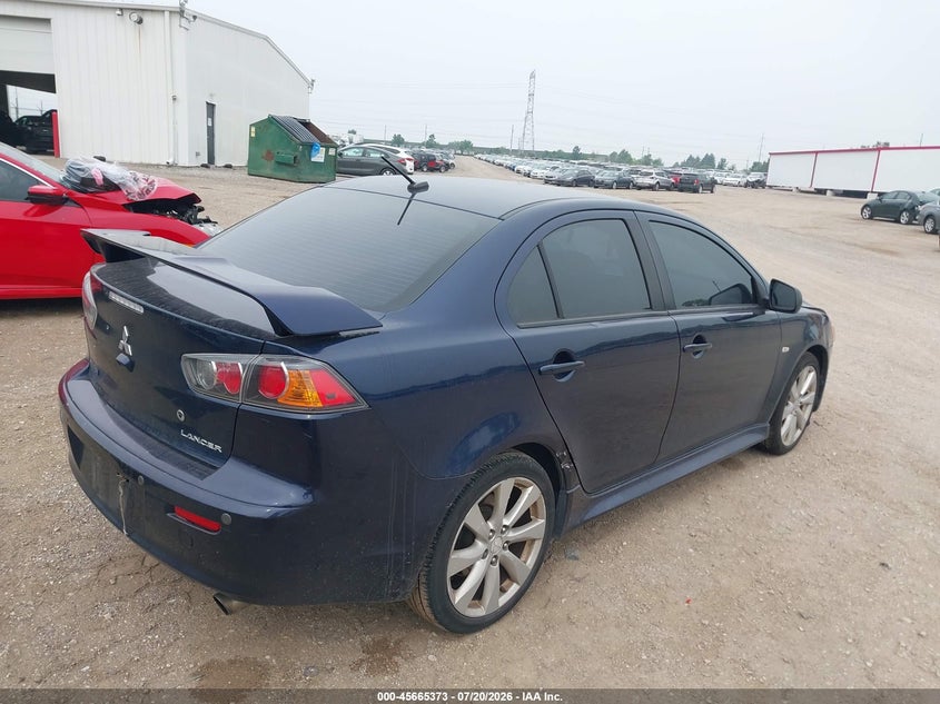 Vin: ja32u8fw5eu002557, lot: 46163945, mitsubishi lancer gt 20144