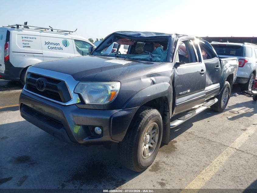2015 Toyota Tacoma Prerunner V6, Оба бока, IAAI, VIN 5TFJU4GNXFX079291 — фото 2