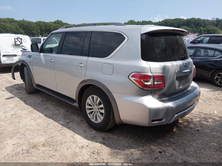 2017 Nissan Armada Sv VIN: JN8AY2NC1H9509067 Lot: 45665394