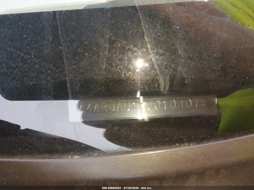 2023 Mitsubishi Outlander Sport 2.0 Es Awc/2.0 Le Awc/2.0 Ralliart Awc/2.0 S Awc/2.0 Se Awc VIN: JA4ARUAU1PU010407 Lot: 45665402