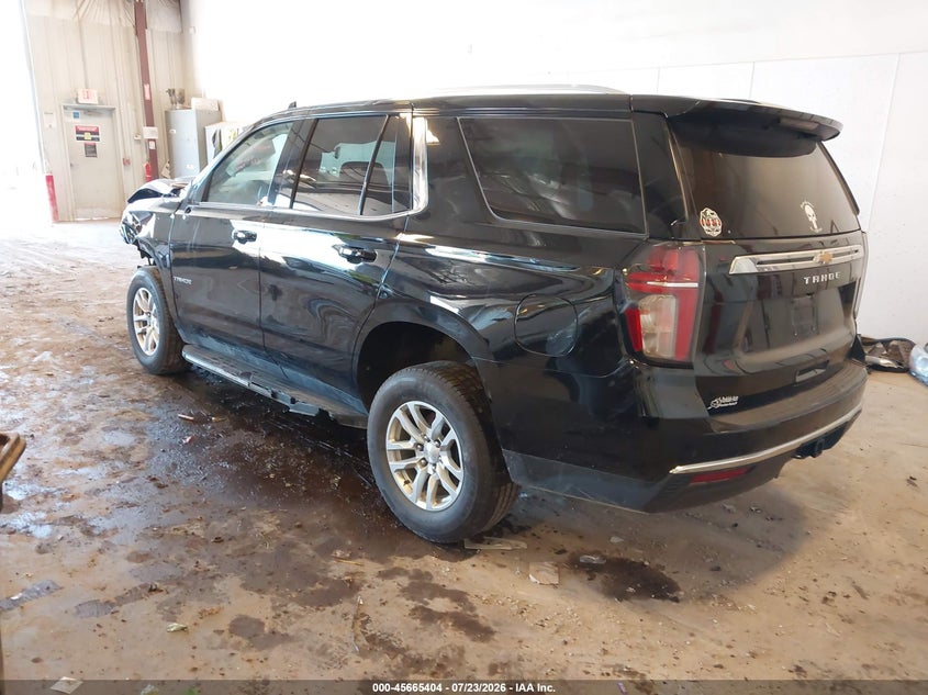 Vin: 1gnskmkdxmr210088, lot: 46163976, chevrolet tahoe 4wd ls 20213