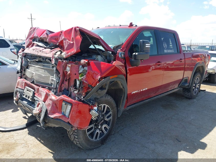 2021 GMC Sierra 2500Hd 4Wd Standard Bed At4 VIN: 1GT49PEY3MF248499 Lot: 45665405