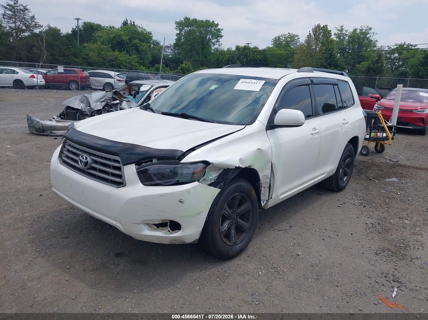 2010 Toyota Highlander VIN: 5TDZA3EH9AS004650 Lot: 45665417